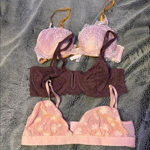Bra and bralette lot